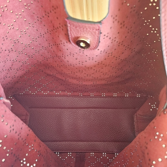 Montana West Burgundy Tote - Picture 3 of 5